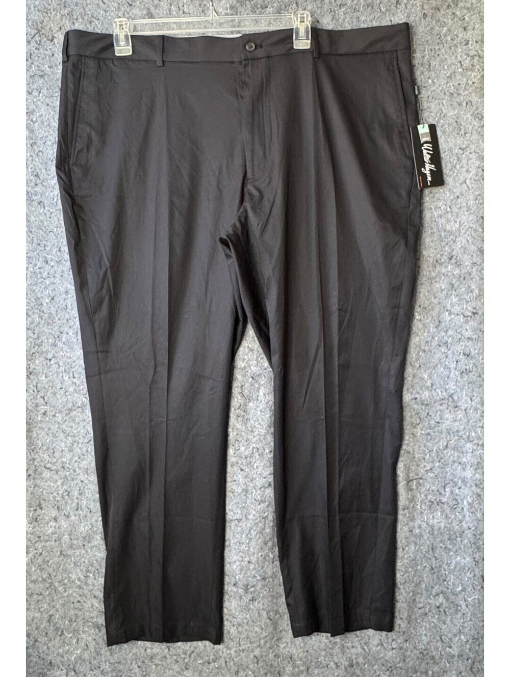 Walter Hagen Perfect 11 Black Golf Pants 48x32 Straight Fit NWT